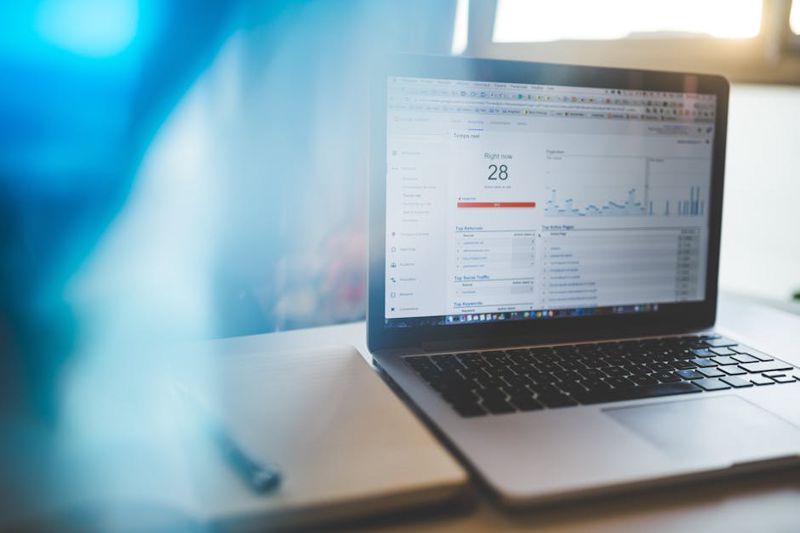 SEO strategy analytics dashboard